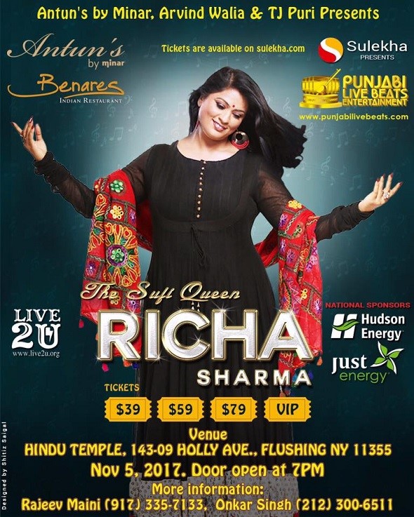 Richa Sharma Live New York