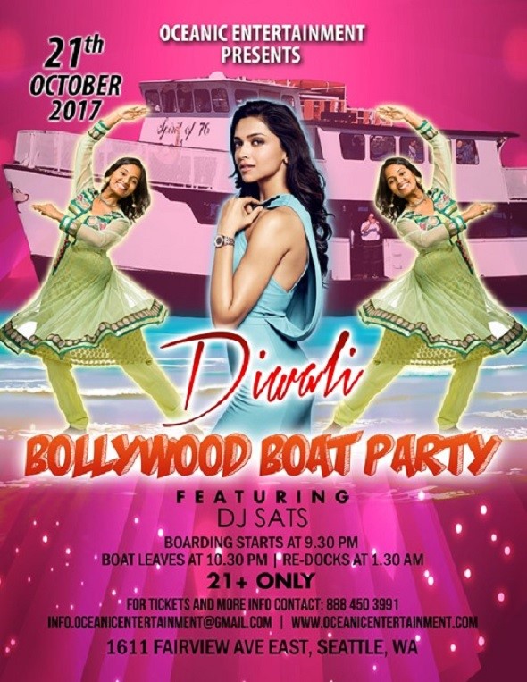 Diwali Bollywood Boat Party