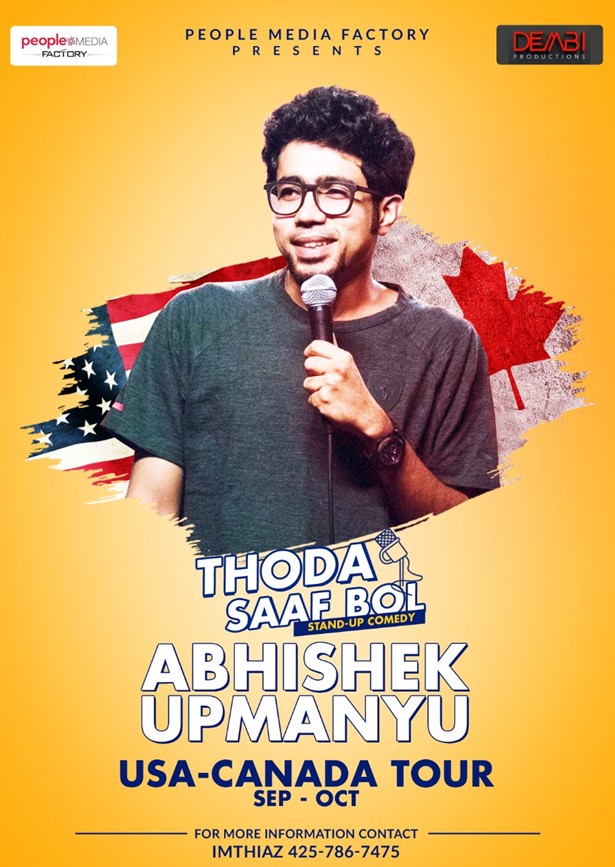 Abhishek Upmanyu Stand-Up Comedy