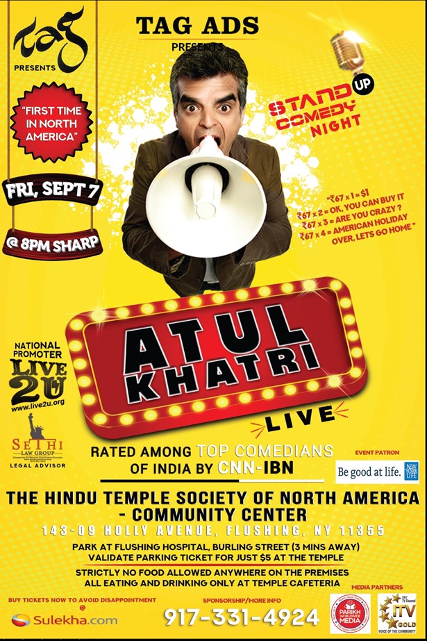 Atul Khatri Live Stand Up Comedy Night