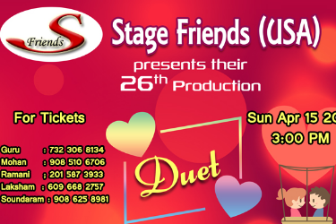 Tamil Romantic Play: Duet at Colts Neck High School, Colts Neck