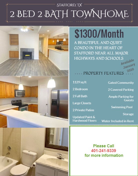 2 Bedroom Condos For Rent In Stafford Tx Two Bedroom